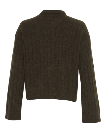 Gertrude Nenaya Zip Cardigan - Forest Night