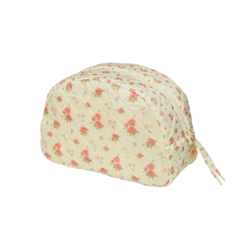 Makeup Bag Big - Roses And Shells