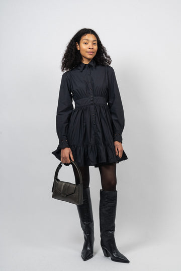 Daphne Bag Grain - Gunmetal