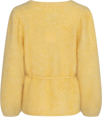 Fredrikke Chunky Cardigan - Yellow