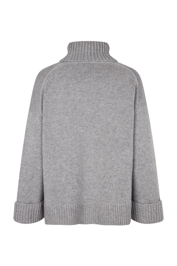 Sakeiku Turtleneck - Grey Mel.