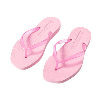 Tapered Platform Transparent - Pink Trans