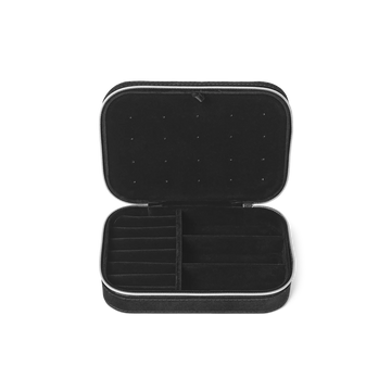 Day Z Q Jewelry Zip Box - Black