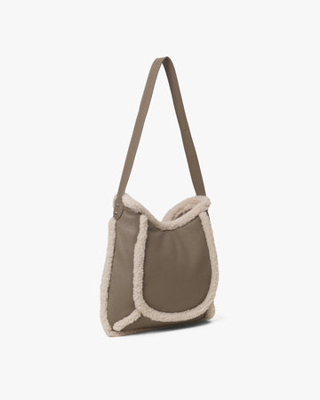 Day Faux Shearling Shoulder - Brindle