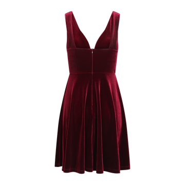 Ginza Dress - Burgundy
