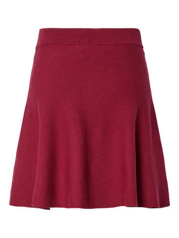 Yasfonny Hw Knit Skirt - Tibetan Red