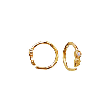 Florus Earrings - Gold