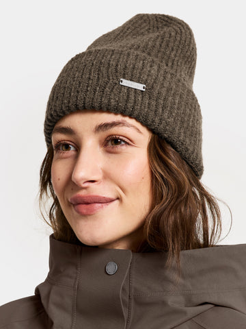 Malia Beanie - Mocha Brown