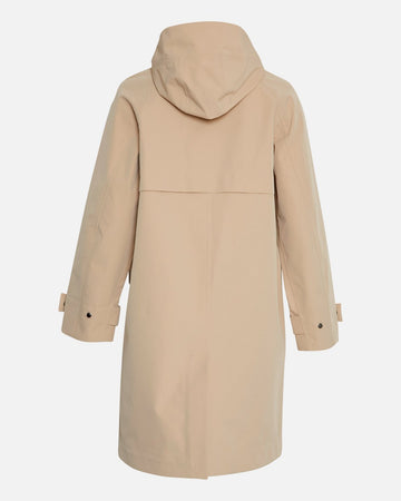 Malan Hood Raincoat - Trench Coat
