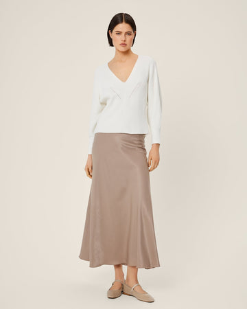Nicolette Ullas Skirt - Mocha Melange