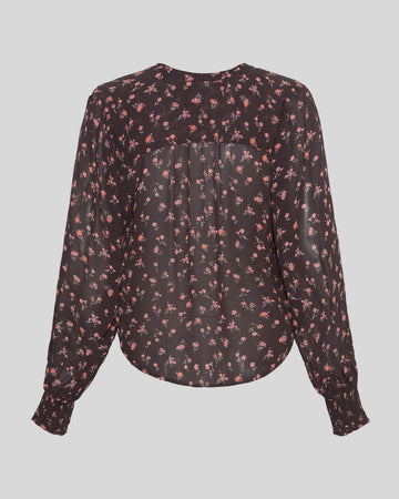 Evelda Orabella Shirt Aop - Desert Rose Flw