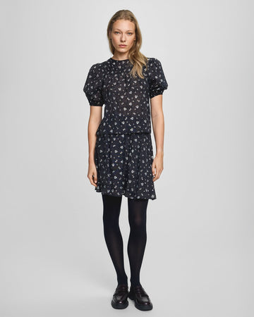 Nancy Skirt Aop - Egret Flower