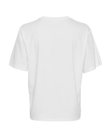 Melea Icon Tee - White/Black