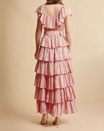 Bohemian Maxi Dress - Yellow Poppy