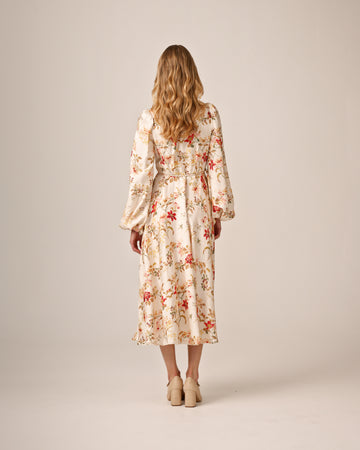 Viscose Shirt Dress - Botanical