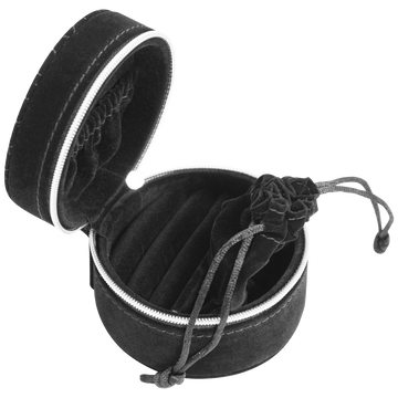 Day Z Q Jewelry Zip Round Small - Black