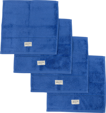 Premium Towel 30X30 4-Pack - Rich Blue