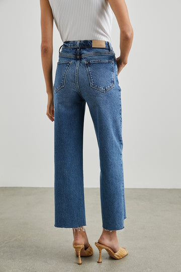Topanga Crop - Pure Indigo