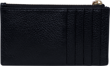 Sm Zip Key Card Case - Black