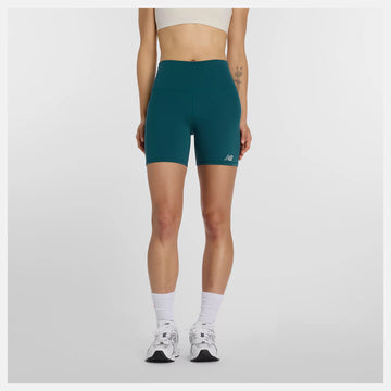 Nb Harmony High Rise Short 6" - Medusa Green