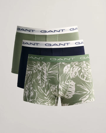 Trunk 3-Pack - Tropical Leaves Print