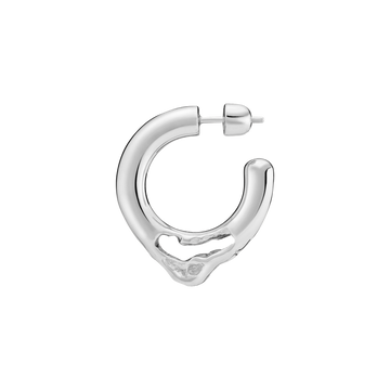 Flea 15 Hoop - Silver