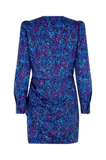 Yvonne Dress - Techno Leopard