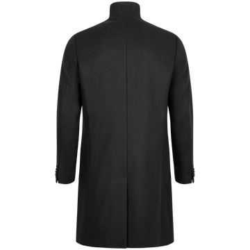 Holger 2.0 Melton Coat - Black