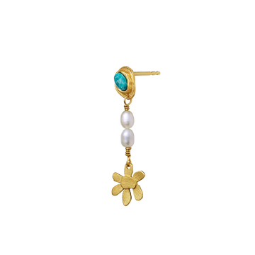 Karla Single Earring - Gull