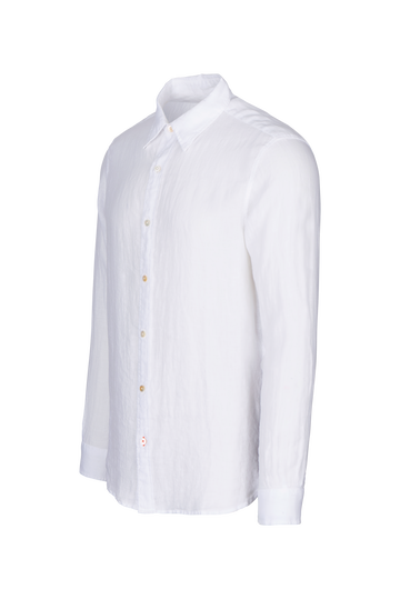 Amalfi Linen Shirt - White