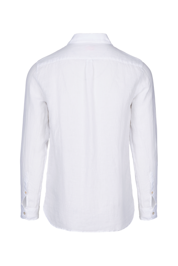 Amalfi Linen Shirt - White
