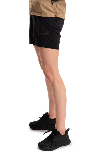 Loen LS Shorts - Skyggesort