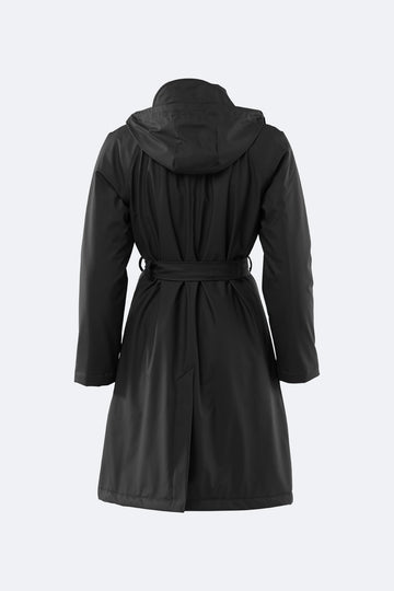 W Trench Coat - Black - Rains - Jakker - VILLOID.no