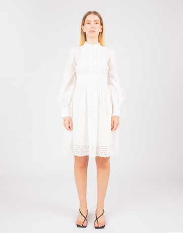 Isabelle Dress - White
