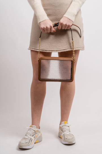 Jet Set Large EW Crossbody - Clear