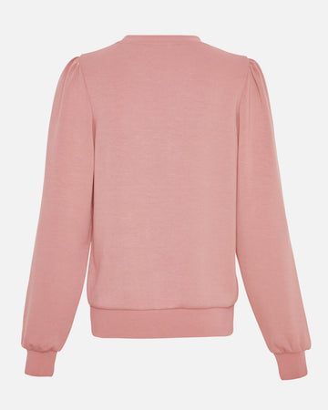Ima Puff Sweatshirt - Ash Rose