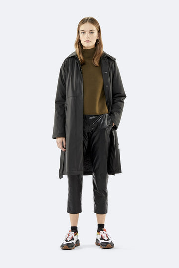W Trench Coat - Black - Rains - Jakker - VILLOID.no