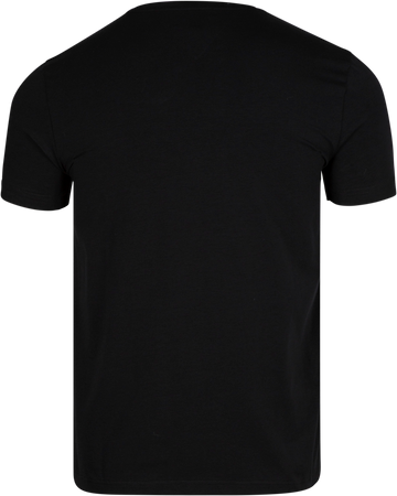 Core Stretch Slim C-Neck Tee - Flag Black