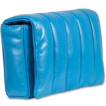 Brynn Panel Bag - Grecian Blue/ Silver