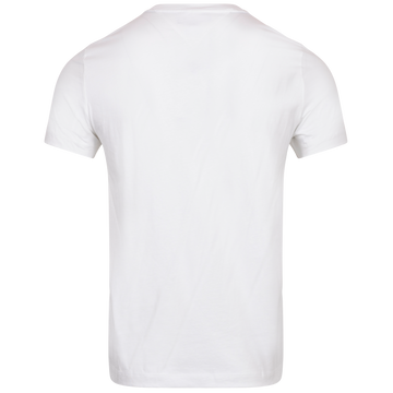 Hilfiger Curve Logo Tee - White