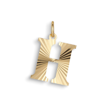 Reflection Letters Gold - H