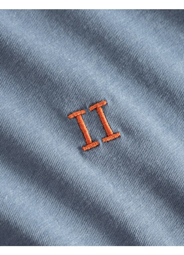 Nørregaard T-Shirt - Tradewinds Blue Mélange/Orange
