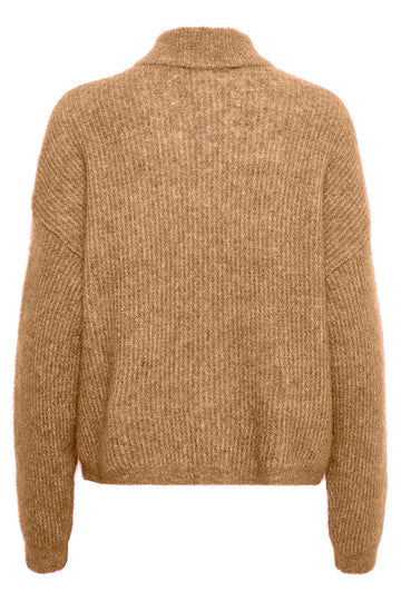 DebbieGZ Short Cardigan - Tannin