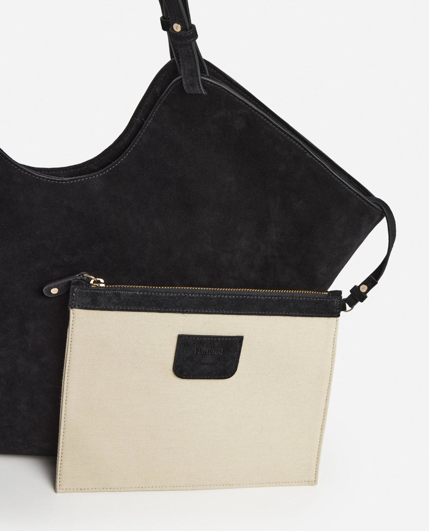 Dahlia Tote Bag - Svart Mocka