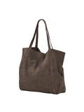 Suede Eden Bag - Hot Fudge Brown