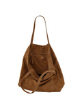 Suede Eden Bag - Brun