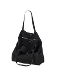 Suede Eden Bag - Black