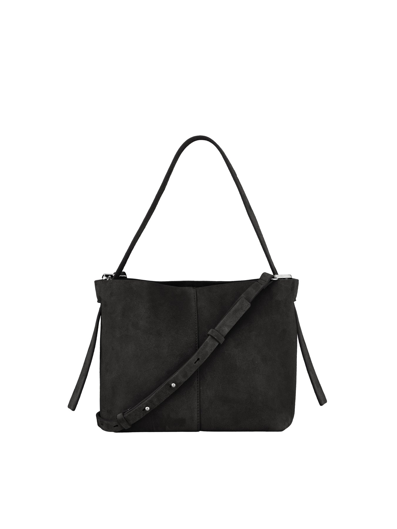 Suede Fraya Small Bag - Svart