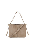 Suede Fraya Small Bag - Moral Gray
