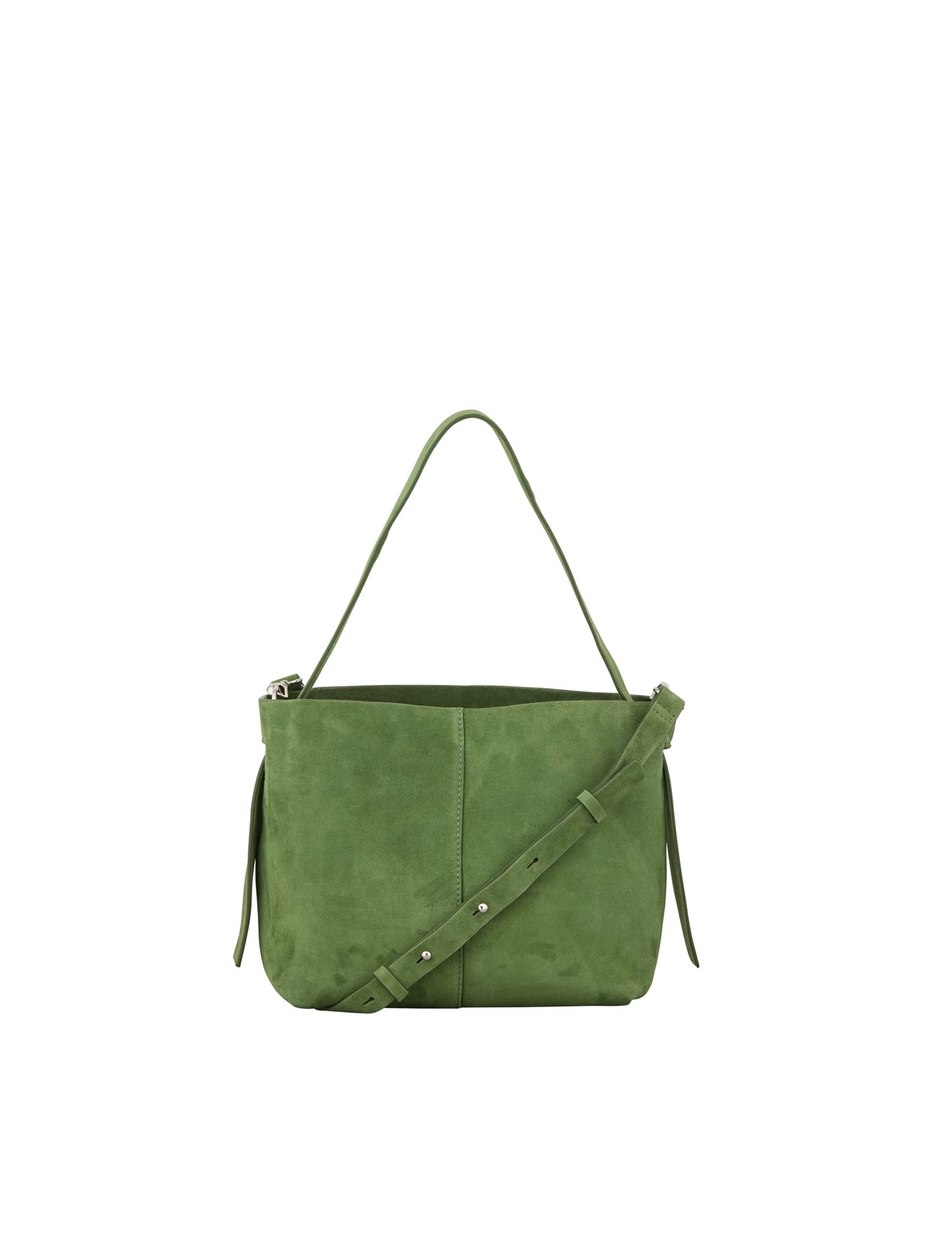 Suede Fraya Small Bag - Banana Palm Green